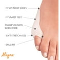 thumbnail image 3 of Tailors - Tailor Bunion Relief Soft Silicone Bunionette Corrector Splint Gel Guard Shields Bunion Pads - Tailor's Bunion Cushion Pain Relief - Protects the Pinky Toe by Alayna (1 Pair, 3 of 5