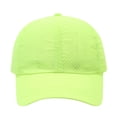 thumbnail image 3 of Quick Dry Mesh Baseball Cap, Breathable Sport Running Hat for Men and Women, Adjustable Sun Hat for Hiking, Cycling, Fishing, and Outdoor Activities Light Green, 3 of 10
