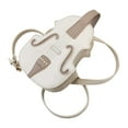 thumbnail image 1 of Bolso bandolera con forma de violín, bolso de hombro, mochila ligera e informal de moda, 1 of 8