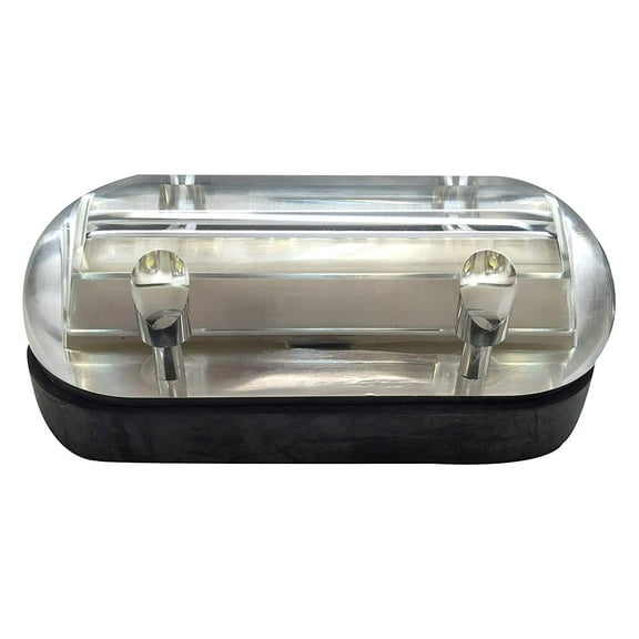 PACTRADE MARINE BOAT PONTOON UNDERWATER WHITE LIGHT SURFACE MOUNT 6 LED 12V