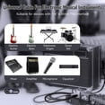 thumbnail image 5 of EASTROCK 20-Feet Guitar Cable, 1/4" TS Instrument Cable with Anti-Kink Design, Dual Straight Connectors for Electric Guitar, Bass, Keyboard, Amp (Black), 5 of 6