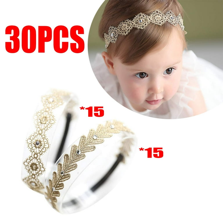 1/2/4/6/8/10/12/20/30/40/50/100Pieces Baby Princess Headband