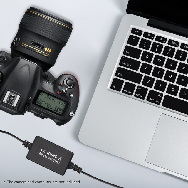 Cable PD USB tipo C MABOTO a EP-5B Batería simulada DC acoplador EN-EL15 para cámaras Nikon Z7 Z6