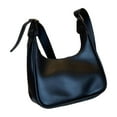 thumbnail image 2 of Bolso de mano Colco con cierre de cremallera negro para mujer, 2 of 8