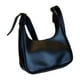 thumbnail image 1 of Bolso de hombro retro para mujer, tipo clutch, de gran capacidad, estético, de piel sintética. Negro, 1 of 5
