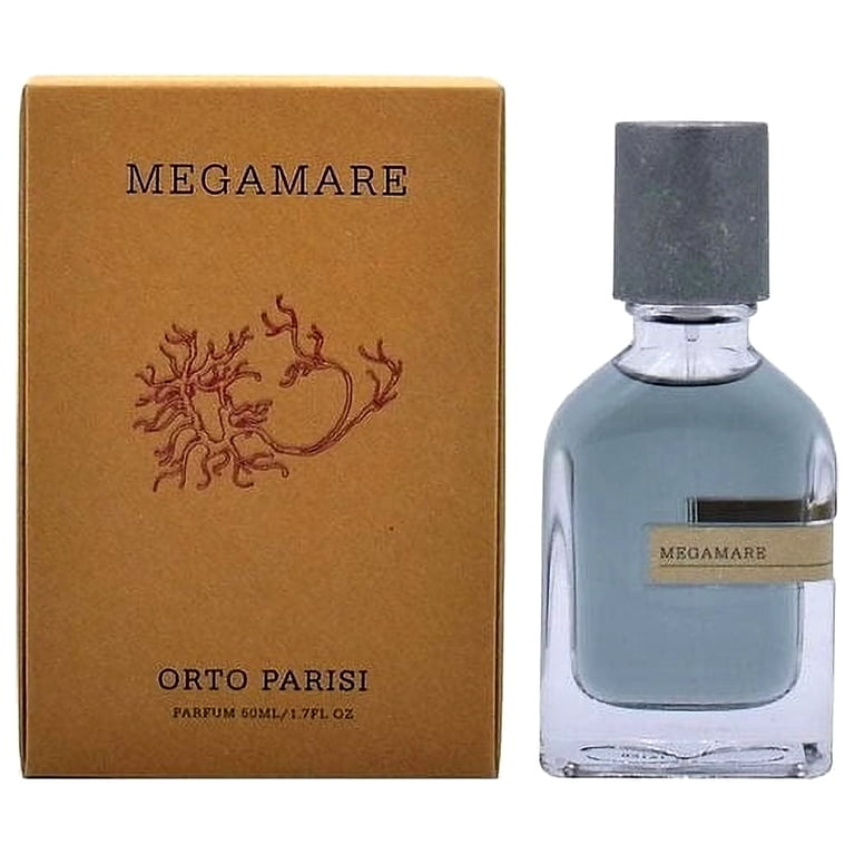 Orto Parisi Megamare Unisex Parfum, 1.7 oz, Aquatic Fragrance with