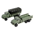 thumbnail image 2 of Kokiya 2 Pieces 1/72 Scale Transport Truck Toy Parent Child Interaction Accessory truck, 2 of 9
