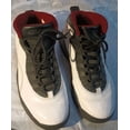 thumbnail image 1 of Ni - ke Ni - ke Air Jordan 10 X Retro Chicago Bulls White Black Red 310805-100 Mens 8.5, 1 of 5