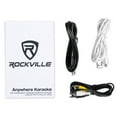 thumbnail image 6 of Rockville Portable KARAOKE Machine Bluetooth LED Speaker System+2) Wireless Mics, 6 of 17