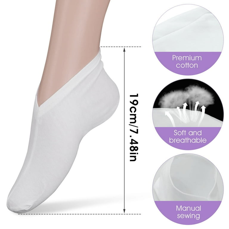 FERSWE Dry Feet Healing Socks for Men and Women Pair Lotion