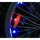 thumbnail image 4 of Paquete de 2 neumáticos de rueda de bicicleta LED con 100% más brillantes y visibles desde todos los ángulos para máxima seguridad (multicolor), 4 of 5