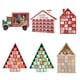 thumbnail image 3 of Calendario de Adviento de madera para Navidad, Casa con cajones de almacenamiento, cuenta atrás iluminada con LED, adorno de número, regalo de escritorio para casa y vacaciones, 3 of 4