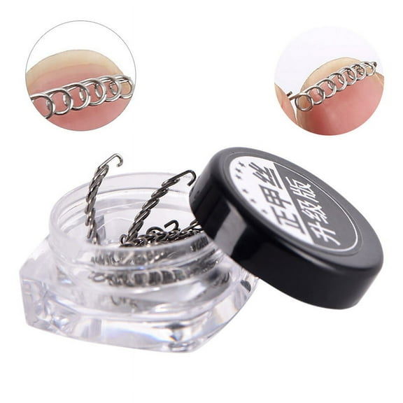 12Pcs Ingrown Toe Nail Correction Wire Fixer Pedicure Paronychia Recover