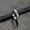 Single Row Steel, variant on Women's Fashion Simple Stainless Steel Single And Double Row Zircon Ring