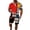 Orange, variant on Honeeladyy Men‘s Track Suits 2 Piece Summer Short Sets Outfits FashionShirt Casual Short Sleeve And Shorts SetShort Sleeve Turndown Collar Set #Yc-Orange-XXXXL