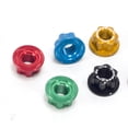 thumbnail image 3 of 4 Pcs Écrous de Roue de Piste Durables Vis de Fixation d'Axe de Vélo pour Moyeu Arrière M10 Écrous de Roue de Piste Colorés Outils d'Entretien de Vélo Rouge, 3 of 8