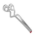 thumbnail image 1 of YERDGARY Professional Kitchen Tongs, High Quality 304 Stainless Steel, Curved Design To Avoid Dirty Table, Retractable Design That Can Be Completed With One Hand, 1 of 5