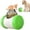 Green, variant on Dog Food Puzzle Toy Adjustable Treat Dispensing Food Dispenser Slow Feeder Bowls Puppy Enrichment Toy Ball Dog Interactive Chase Training Toys for Small Medium Large Dogs(Green)