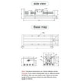 thumbnail image 6 of New CNC Linear Guide Rail Slide Stage Actuator With Nema 23 Stepper Motor 300mm, 6 of 10