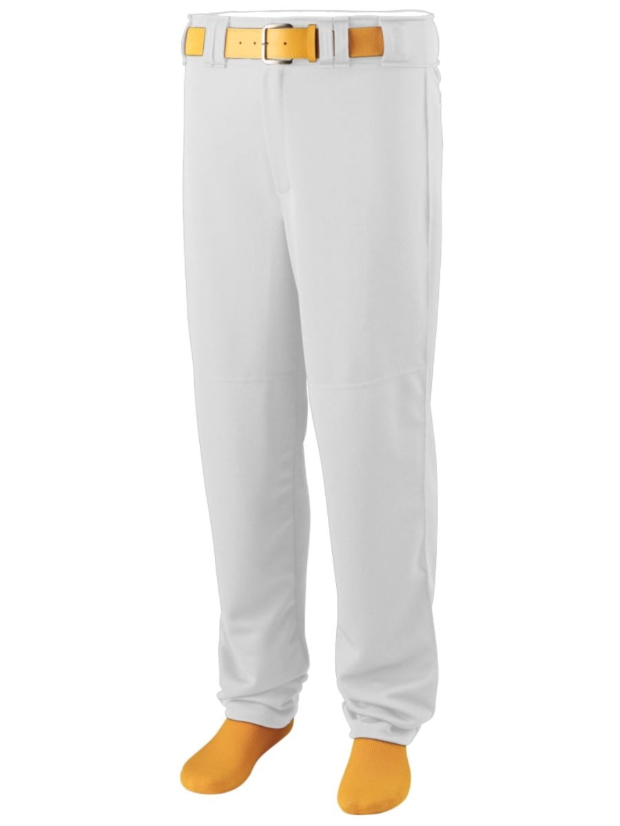Augusta Sportswear Men's Walk Off Baseball Pant S White by Augusta