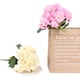 thumbnail image 2 of Flores artificiales de hortensias de seda para ramo de flores, centro de mesa para boda, decoración de fiesta (rosa), 2 uds., 2 of 5