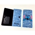 thumbnail image 2 of Cute Kawaii Cartoon Anime Stitch Angel Long Button Wallet Multiple Card Positions Change Bag Card Bag Handbag, 2 of 7