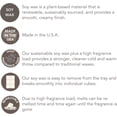 thumbnail image 6 of CANDLE WARMERS ETC 2.5 oz Artisan Wax Fragrance Melts  100% Soy with Hand-Applied Decorative Elements, Sunkissed Cotton, 6 of 6