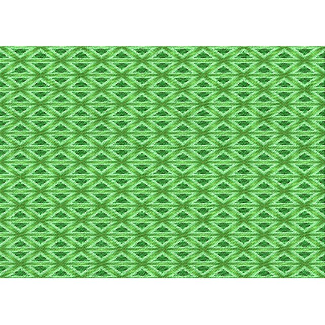 Ahgly Tapis Rectangulaire Lavable en Machine Intérieur Transitionnel Vert Émeraude, 6 Pieds x 9 Pieds