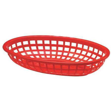 - Tablecraft Products Company 1074R Oval Food Serving Basket, Red - Pack of 36