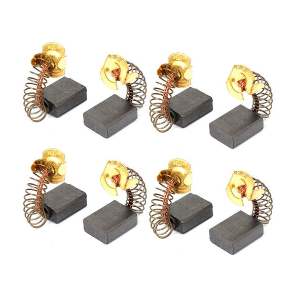 Unique Bargains 8 Pcs Replacable Motor Carbon Brushes 17mm x 13mm x 6mm for Electric Motors