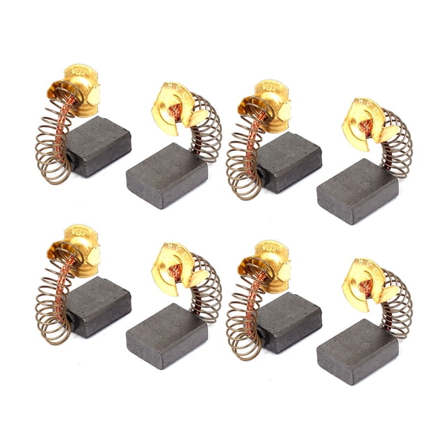 8 Piezas de Cepillos de Carbón de Reemplazo para Motores Eléctricos 17mm x 13mm x 6mm