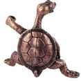 thumbnail image 2 of CurioCo Turtle Incense Stick Holder Copper Alloy Incense Burner Cute Animal Censer Stand for Home Office Meditation Yoga Living Room Decor Gift, 2 of 4