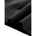 thumbnail image 5 of INSPIRE CHIC Long Sleeve Sweater for Women's Crew Neck Basic Knit Pullover Top L Black, 5 of 6