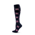 thumbnail image 5 of Fewfanhot Unisex High-Tube Sports Socks Print Breathable Cushioned Support Socks for Running, Hiking & Outdoor Fitness Activities, 5 of 6