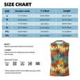 thumbnail image 6 of Fotbe Men's Colorful Hawaii Palms Print Men's Sleeveless Muscle Tank Tops Casual T-Shirts for Gym Workout Beach-3X-Large, 6 of 8