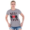 thumbnail image 4 of Best Mom Ever Worlds Mothers Day Love Womens Slim Fit Graphic Tee Brisco Brands S, 4 of 5