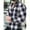 Grey, variant on shirts for men Mens Shirt Fashion Checkered Plaid Cross Matching Shirts Causal Button Shirt TopsMen Shirts Red + XL