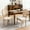 Beige, variant on 2 Dark Gray Linen French Dining Chairs, Solid Wood Legs For Support, Sw1845dg Style Fabric, Frame, Excellent Cushioning,