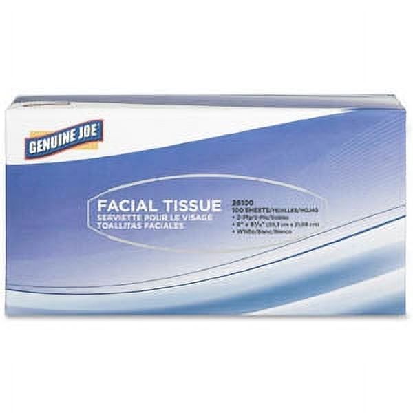 Genuine Joe 2-Ply Facial Tissues, 30 Box Pack photo 3