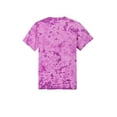 thumbnail image 4 of Port & Co Adult Male Men Dye Short Sleeves T-Shirt Purple X-Large, 4 of 4