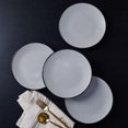 thumbnail image 3 of Stone Lain Daisy 32-Piece Dinnerware Set Stoneware, White and Black, 3 of 6