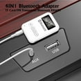 thumbnail image 2 of RHEA- Tv Car Aux/3.5Mm Bluetooth Transmitter/Receiver Wireless Auido Dongle W/Battery, 2 of 6