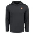 thumbnail image 2 of Men's Cutter & Buck Black Texas Longhorns Coastline Epic Comfort Eco Recycled Long Sleeve Hoodie T-Shirt, 2 of 3