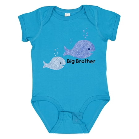 

Inktastic Big Brother with Lil Brother Gift Baby Boy Bodysuit