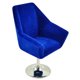 thumbnail image 5 of Silla Sillón Sala de Estar Zulema Decoración de Oficina Muebles 1/12 Azul, 5 of 8