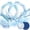 Blue, variant on Neck Cooling Tube, 2 PCS Neck Cooling Wraps with Insulated Carry Bag & Reusable Ice Pack, Cooling System for Extended Outdoor Comfort, Wearable Neck Cooler for Summer Activities