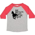 thumbnail image 3 of Inktastic Live Like Someone Left the Gate Open Horse Silhouette Boys or Girls Toddler T-Shirt, 3 of 5