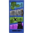 thumbnail image 2 of Disney Beach Towels - Minecraft Adventures An Attitude Beach, 2 of 2