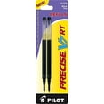 thumbnail image 2 of Pilot Precise V7 RT Liquid Ink Retractable Rollerball Pen Refills, 0.7mm, Fine Point, Black Ink, 12-Packs of 2, 2 of 2