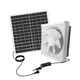 thumbnail image 1 of Ventilador solar con persiana, ventilador de ventilación de 12 V, extractor de aire 10 pulgadas, 1 of 9